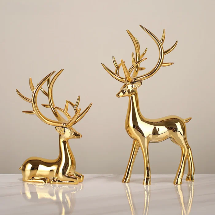 Deer-Lightful Duo | Golden